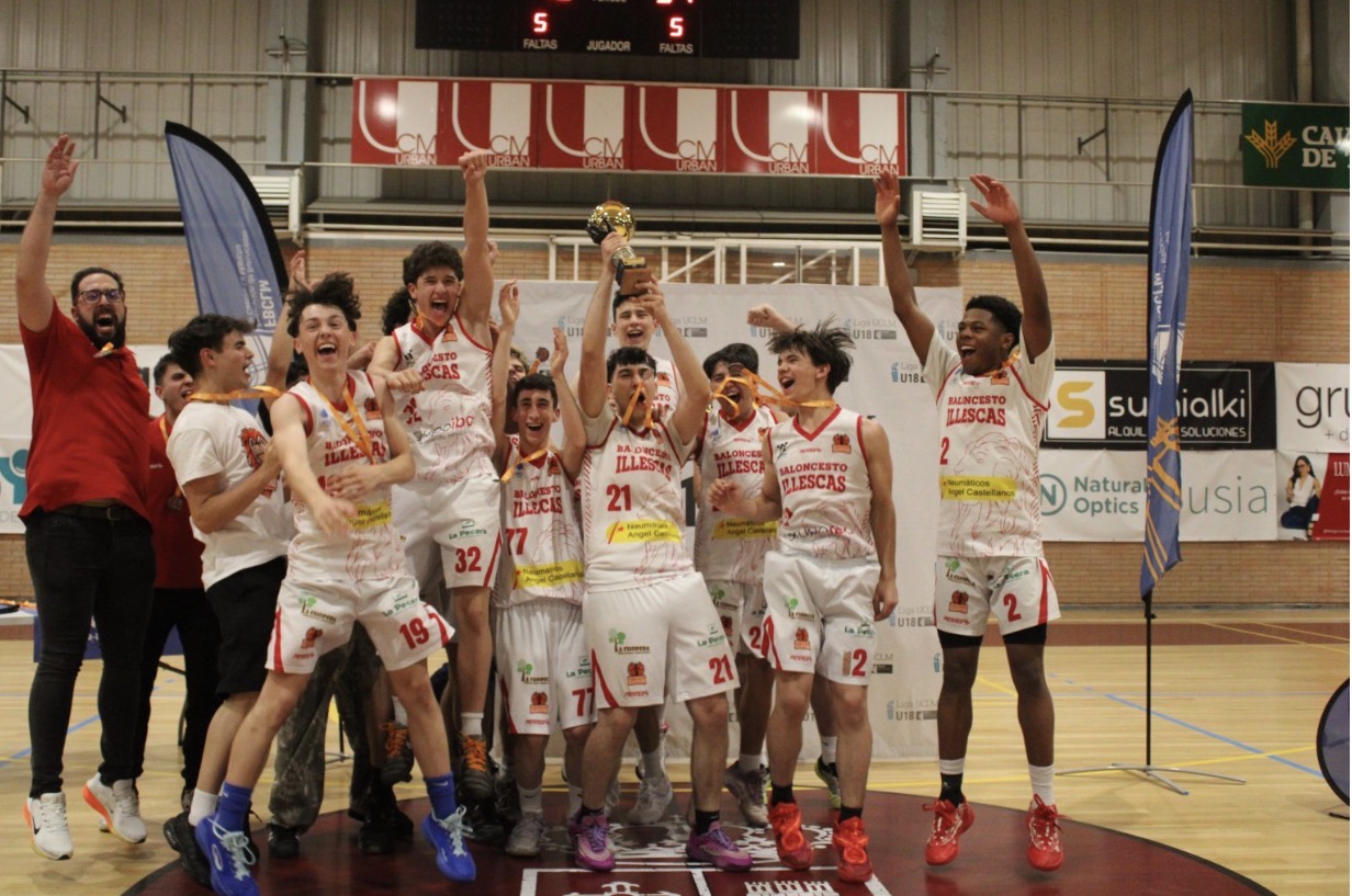 CAMPEONES DE LIGA Y ASCENSO U18