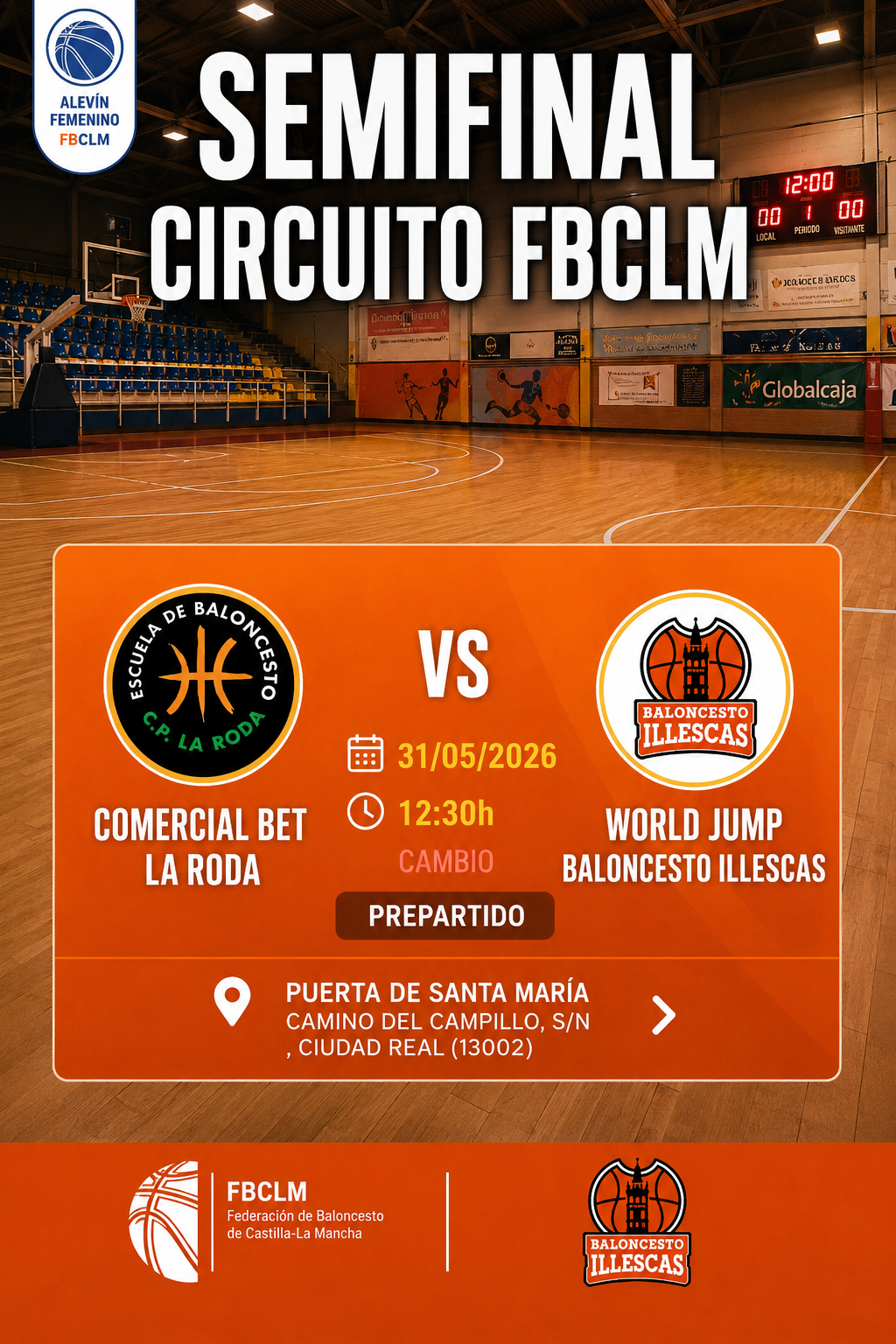 ALEVÍN FEMENINO F4 CIRCUITO FBCLM